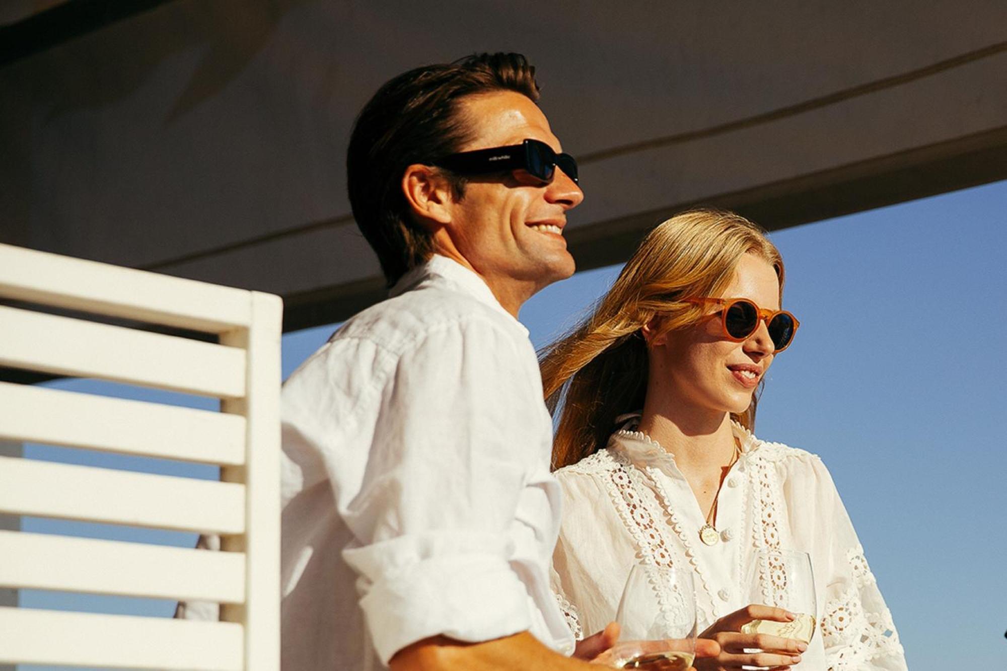 Domes Lake Algarve, Autograph Collection Vilamoura Eksteriør bilde Two people wearing sunglasses
